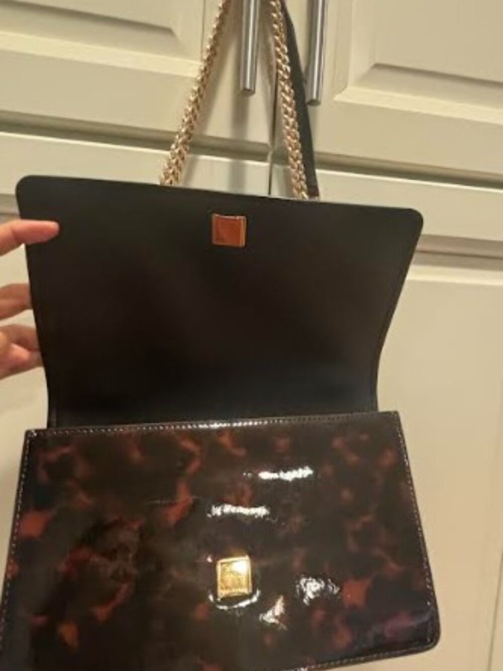 Tory Burch Tortoise Pattern Shoulder Crossbody Bag - Picture 7 of 14